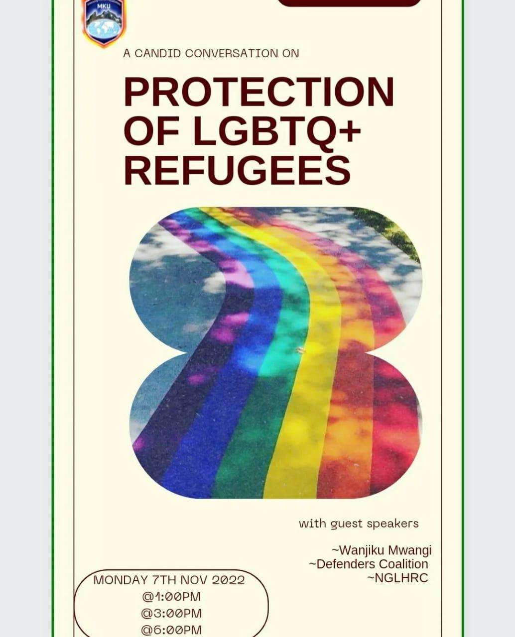 Training session with first-year law students on LGBTQ+ refugee rights